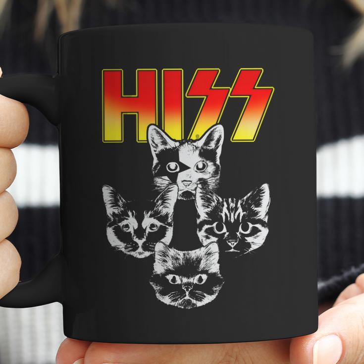 Hiss Music Cat Band Coffee Mug