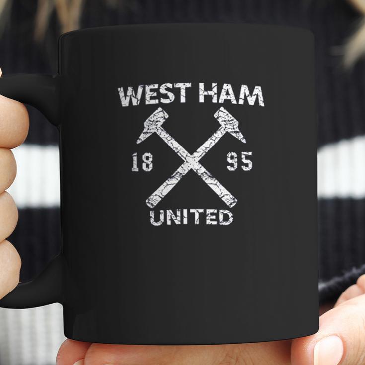 Mens Mens West Ham United Hammers 1895 Distressed Coffee Mug