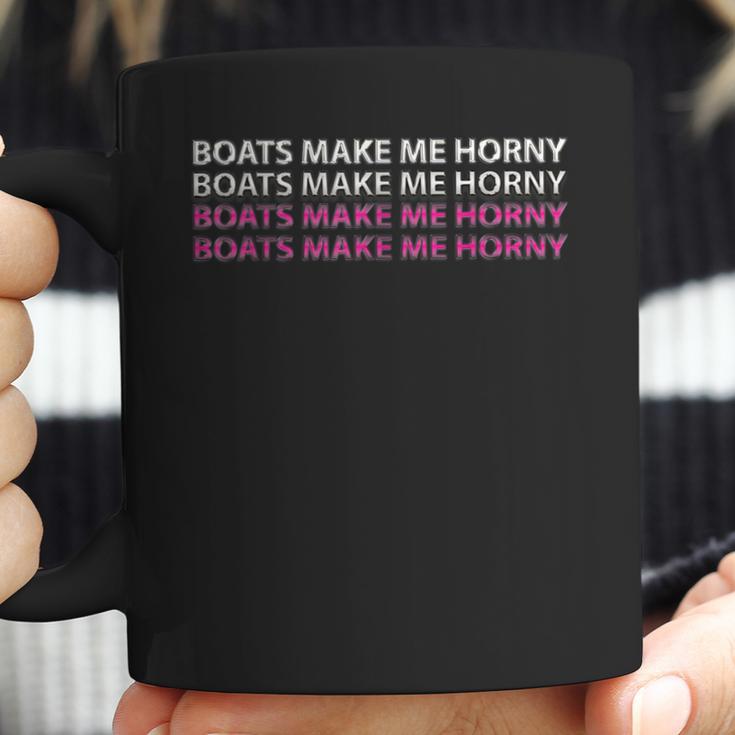 Sadiecrowell Boats Make Me Horny Coffee Mug