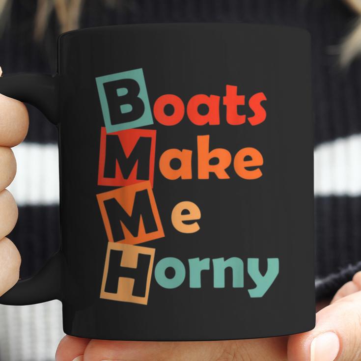 Sadiecrowell Boats Make Me Horny Vintage Coffee Mug