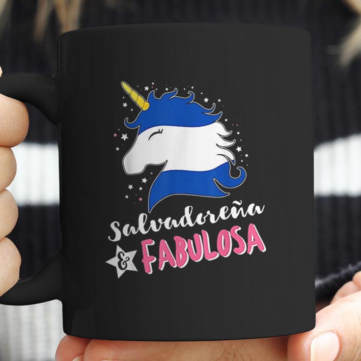 Salvadoran Flag El Salvador Unicornio Coffee Mug