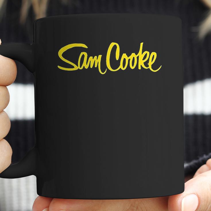 Sam Cooke Print Design Coffee Mug