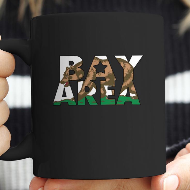 San Francisco Bay Area California Flag Bear Coffee Mug