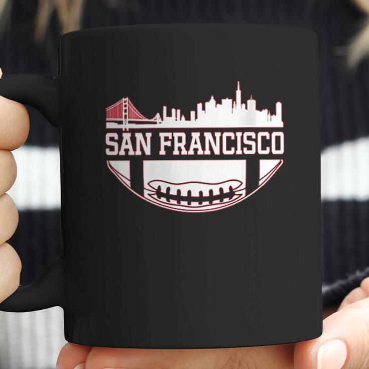 San Francisco Football Vintage Sf Cali Retro Gameday Coffee Mug