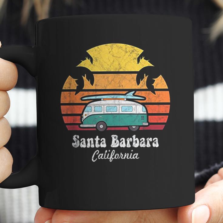 Santa Barbara Souvenir Retro California Men Women Coffee Mug