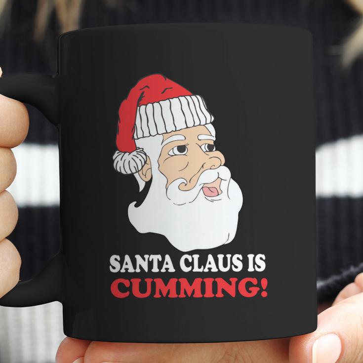 Santa Claus Is Cumming Dirty Humor Coffee Mug