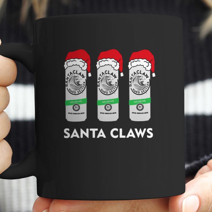 Santa Claws White Claw Hard Seltzer Christmas Shirt Coffee Mug