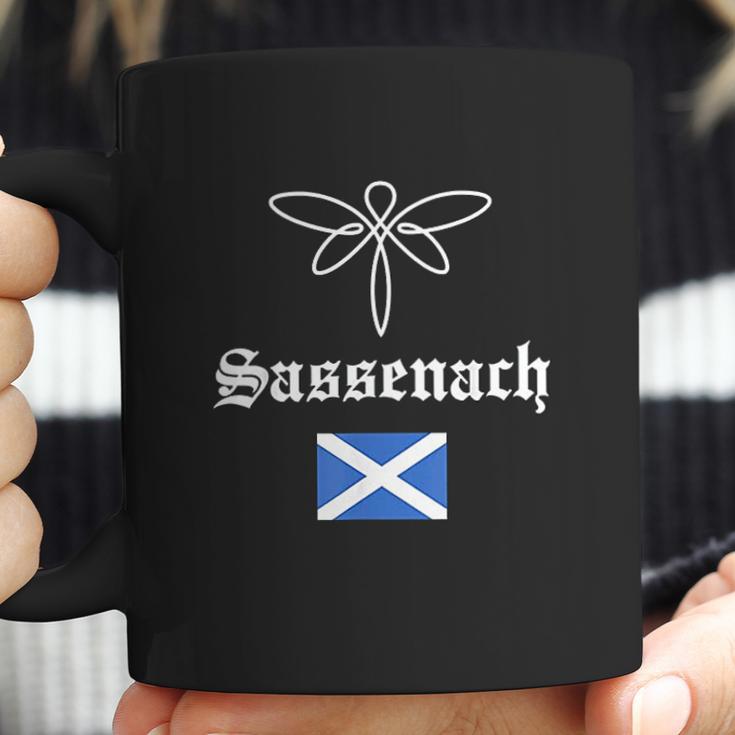 Sassenach Outlander Gaelic Dragonfly Coffee Mug