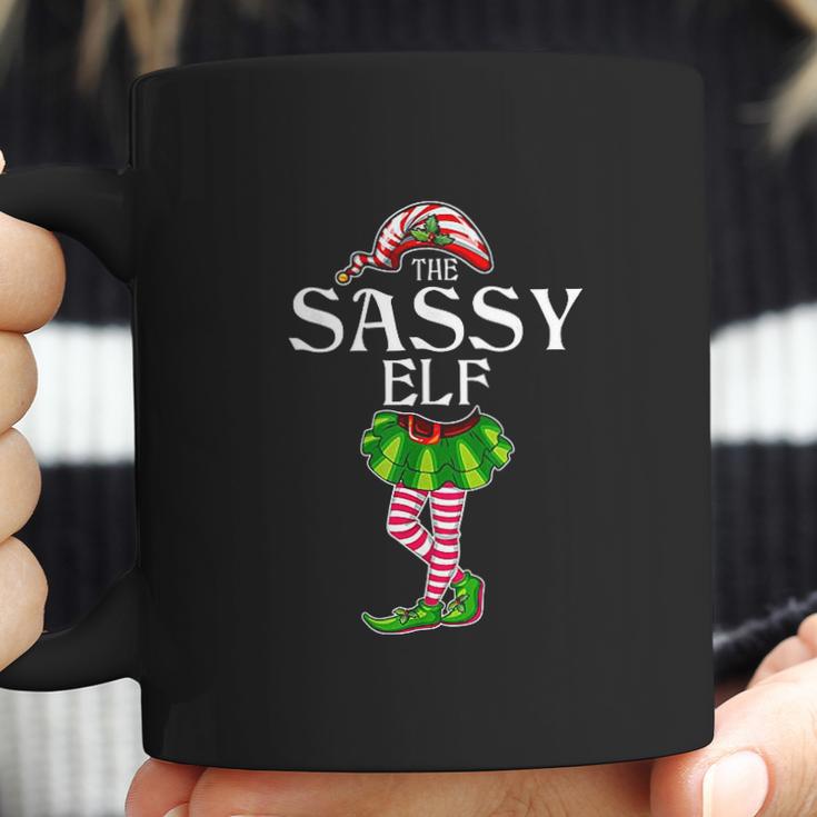 The Sassy Elf Christmas Matching Family Group Coffee Mug