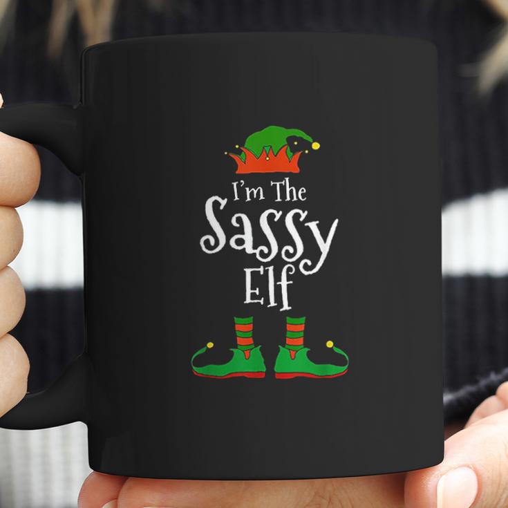 I Am The Sassy Elf Family Matching Funny Christmas Group Gift Coffee Mug