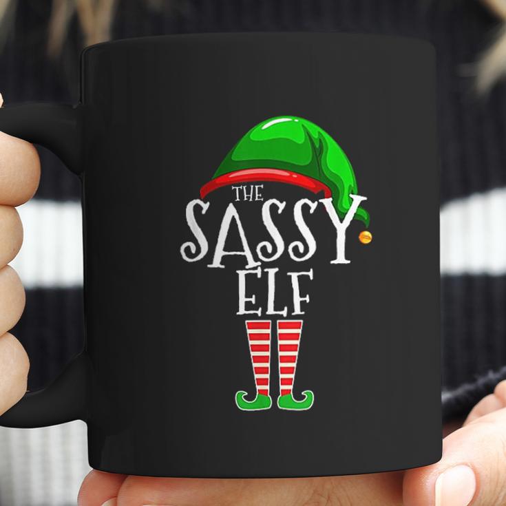 The Sassy Elf Family Matching Group Christmas Gift Funny Coffee Mug