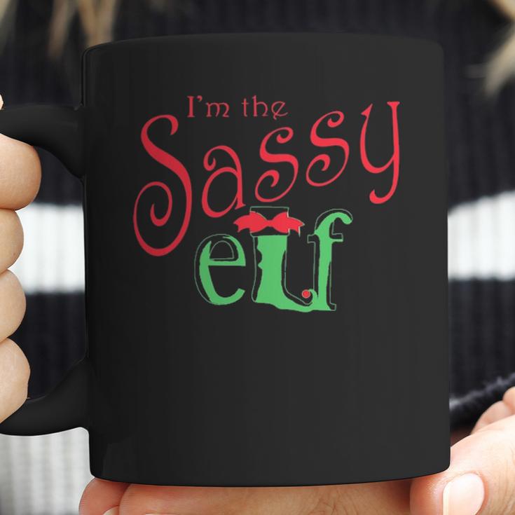 Im The Sassy Elf Funny ChristmasCoffee Mug