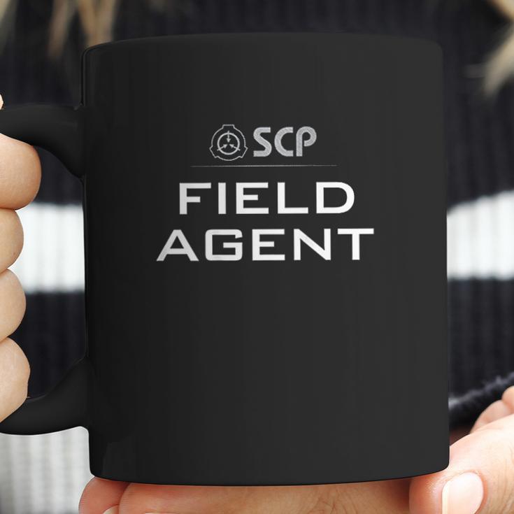 Scp Foundation Field Agent Design On Back Coffee Mug