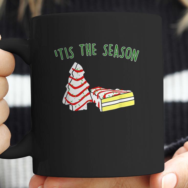 The Season Little Debbie Inspired Christmas Tree Snack Cake Coffee Mug