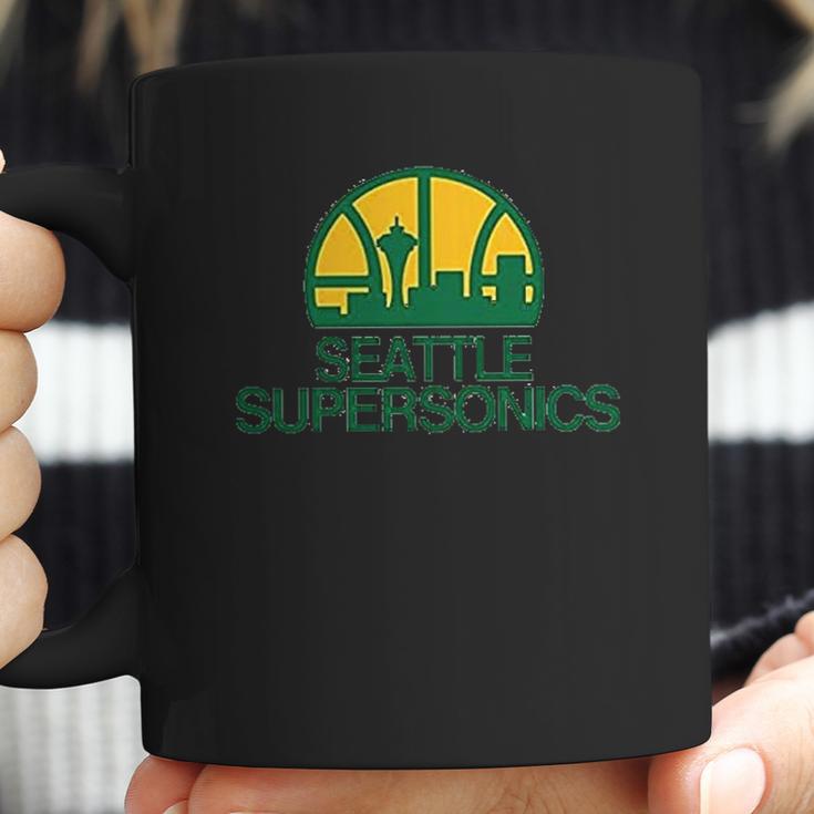 Seattle Supersonics Basketball Coffee Mug