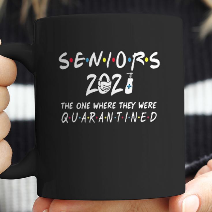 Seniors 2021 The One Where They Were Social Distancing Coffee Mug