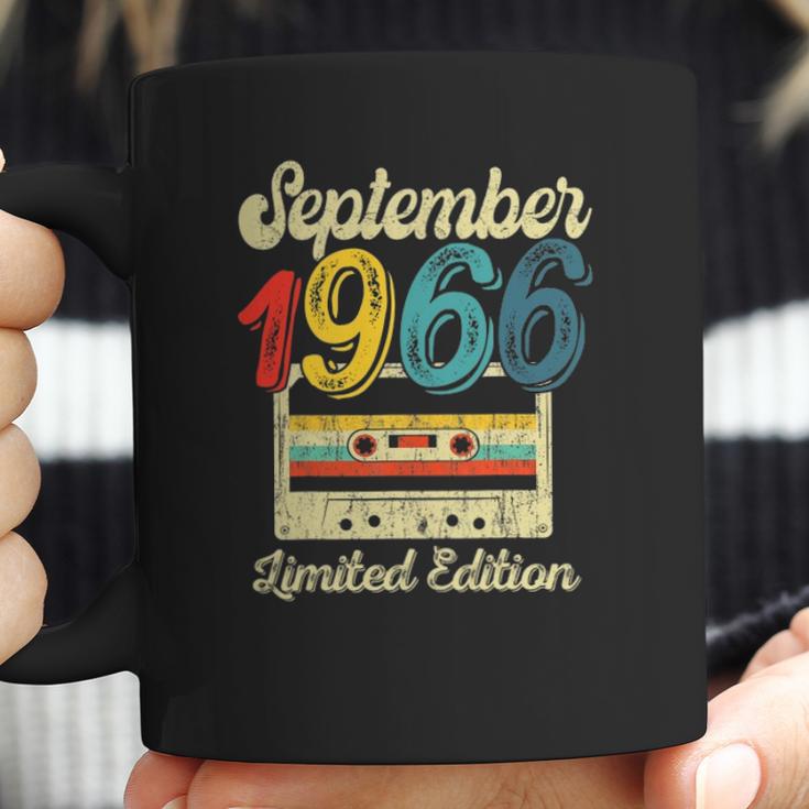 September 1966 55Th Birthday Gift 55 Years Old Men Women Coffee Mug