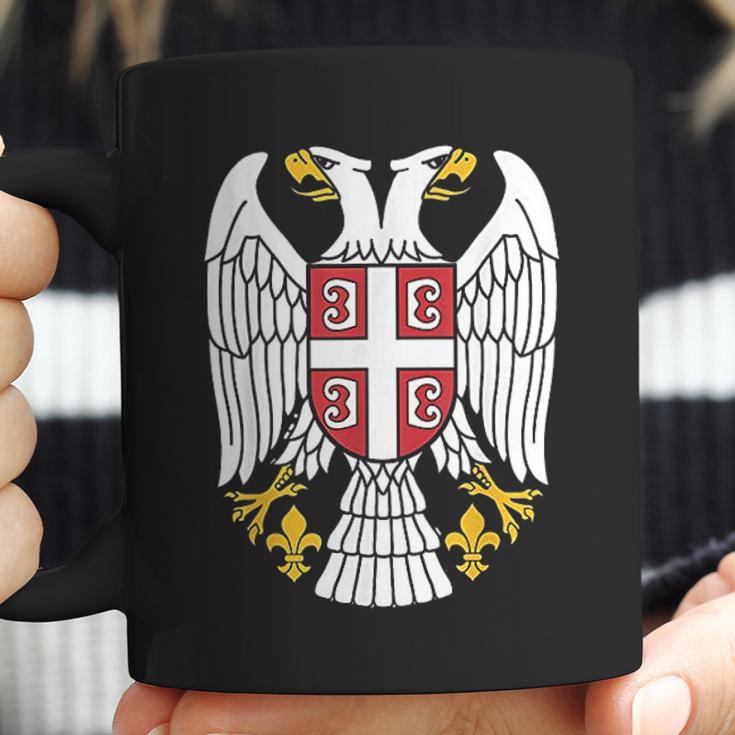 Serbian Eagle Srpski Grb Emblem Serbia Double-Headed Eagle Coffee Mug