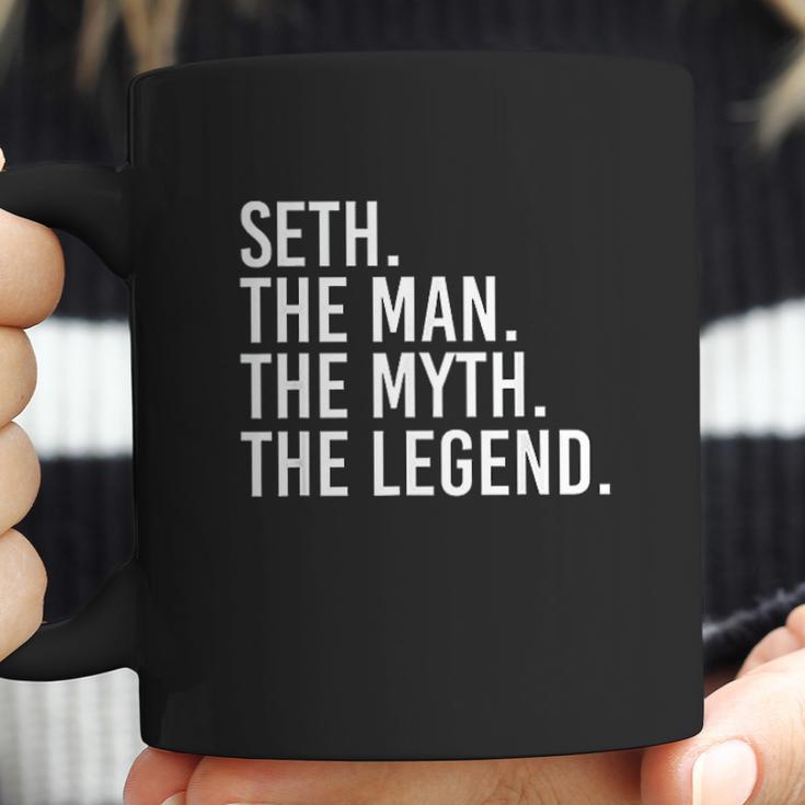 Seth The Man The Myth The Legend Funny Gift Coffee Mug