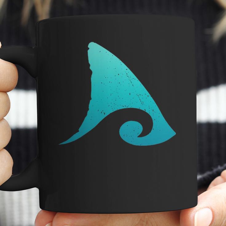 Shark Fin Ocean Wave Coffee Mug