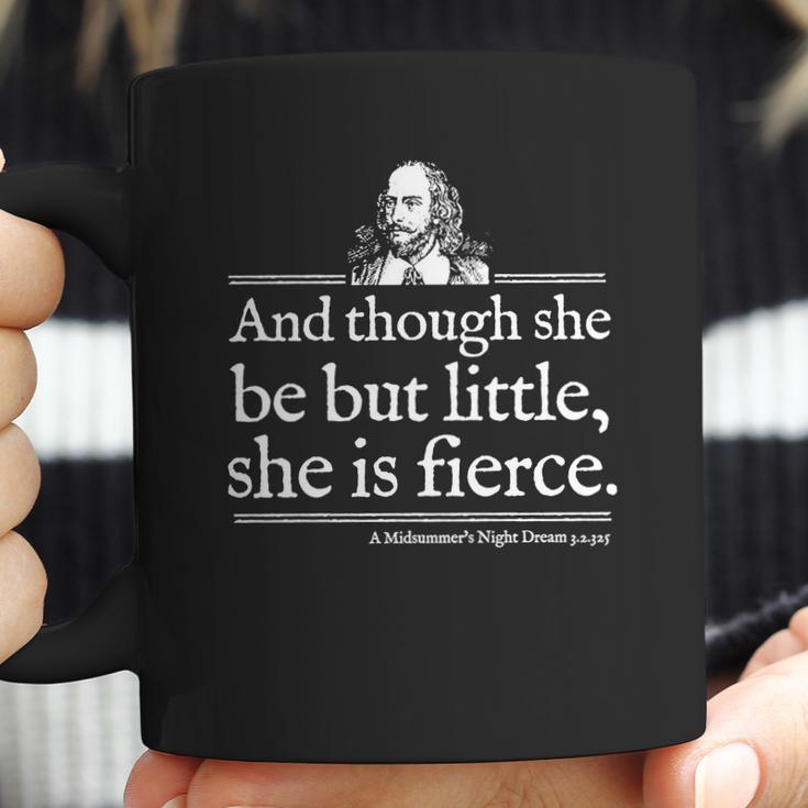 She Is Little Fierce Shakespeare Quote Shirt Coffee Mug