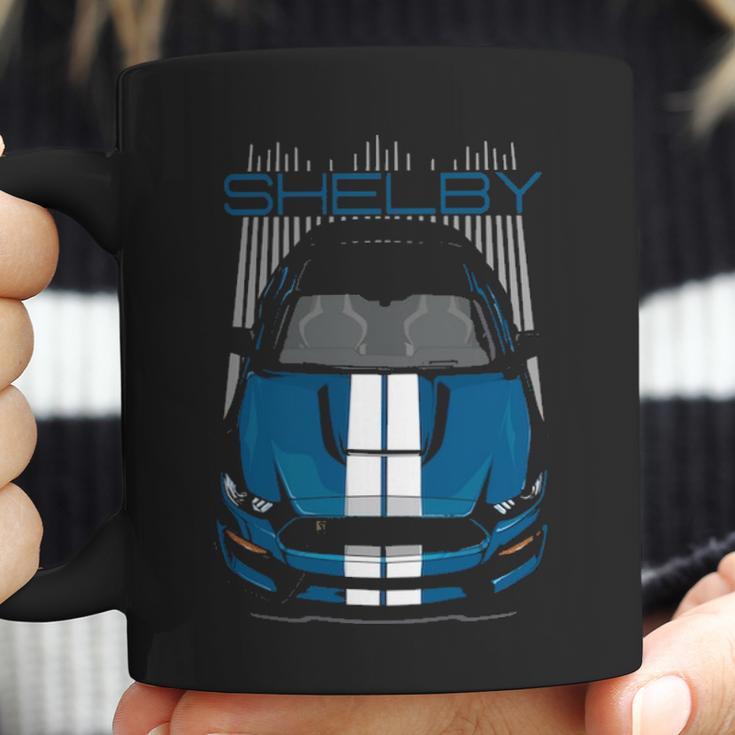 Shelby Gt350 Blue White Coffee Mug