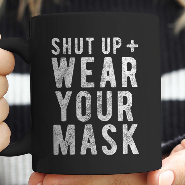 Shut Up And Funny Social Distancing Coffee Mug