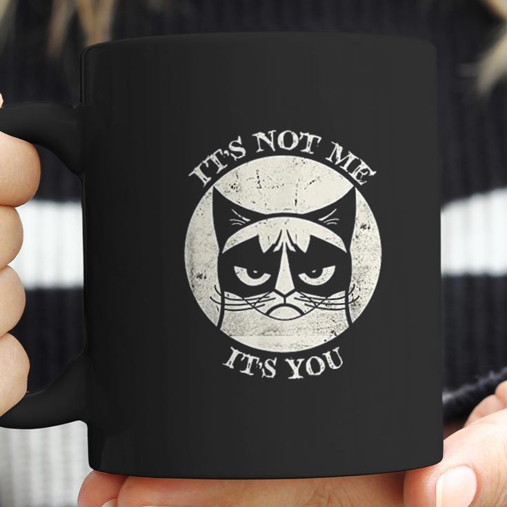 Siamese Cat Grumpy Funny Expression Its Not Me Its You Coffee Mug