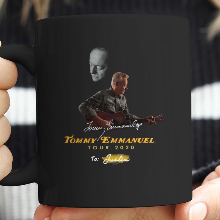 Signature Tommy Emmanuel 2020 To Justin Shirtn Coffee Mug