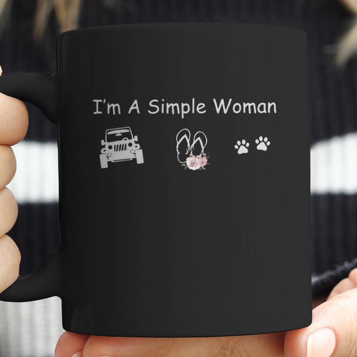 I Am A Simple Woman With Jeep Coffee Mug