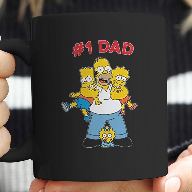 The Simpsons Cuddle Number One Dad Coffee Mug