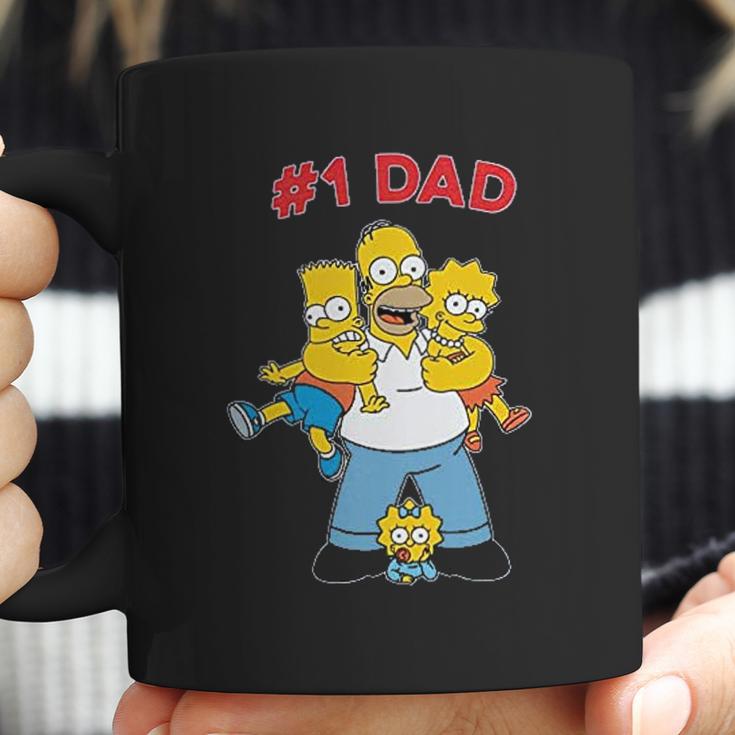 The Simpsons Cuddle Number One Dad Coffee Mug