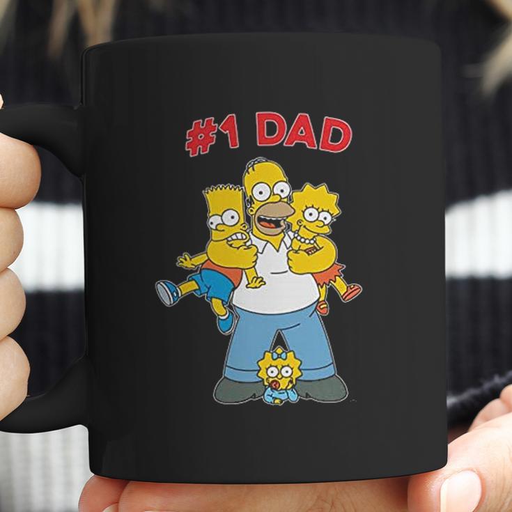 The Simpsons Cuddle Number One Dad Mens Coffee Mug