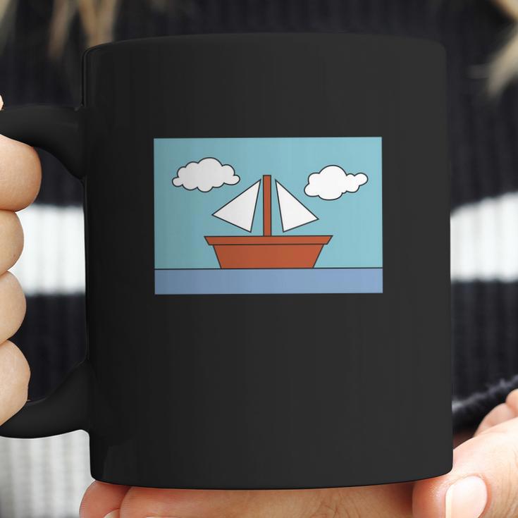 Simpsons Sailboat Painting Coffee Mug