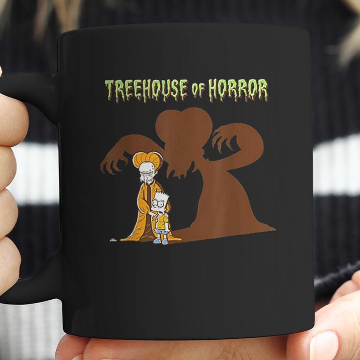 The Simpsons Treehouse Of Horror Dracula Burns And Bart Coffee Mug