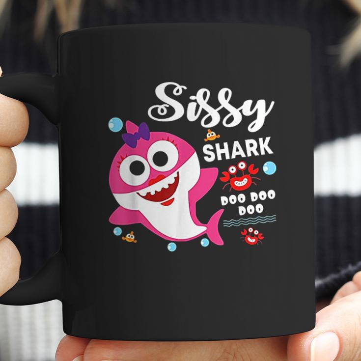 Sissy Shark Doo Doo Doo Matching Family Shark Coffee Mug