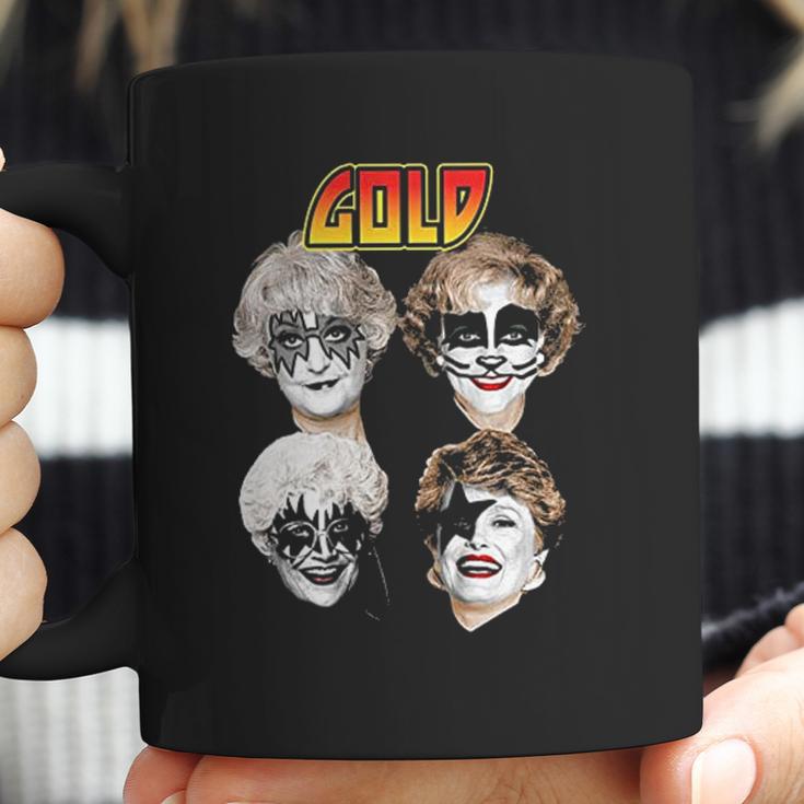 Sitcom Kiss Golden Girls Rock Music Parody Funny Mashup Serie Tv Funny Coffee Mug