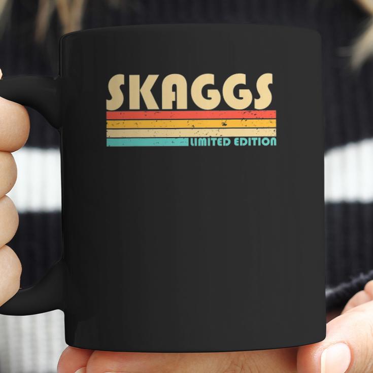 Skaggs Surname Funny Retro Vintage 80S 90S Birthday Reunion Coffee Mug