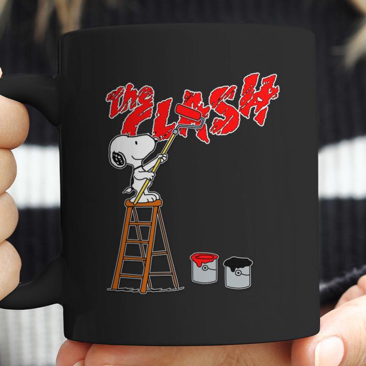 Snoopy Paints The Clash Coffee Mug