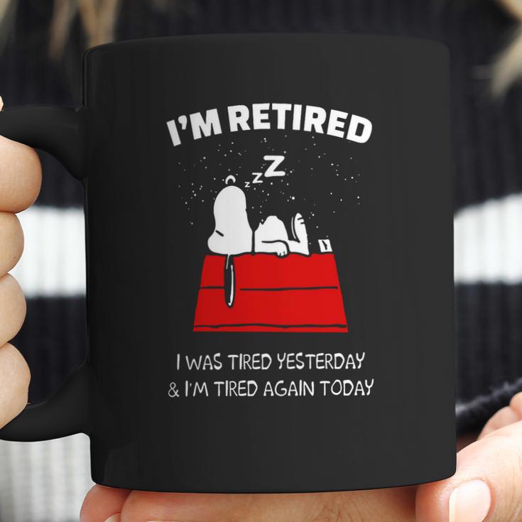 Snoopy Retired Shirt Coffee Mug