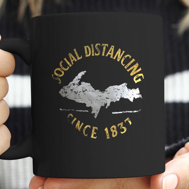 Social Distancing Since 1837 Vintage Coffee Mug