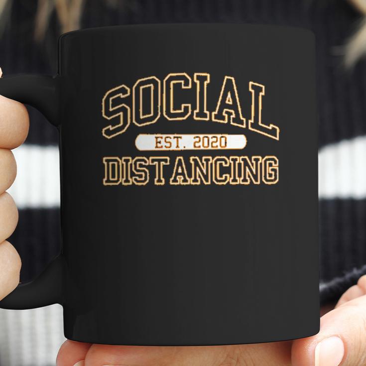 Social Distancing Est 2020 Funny Coffee Mug