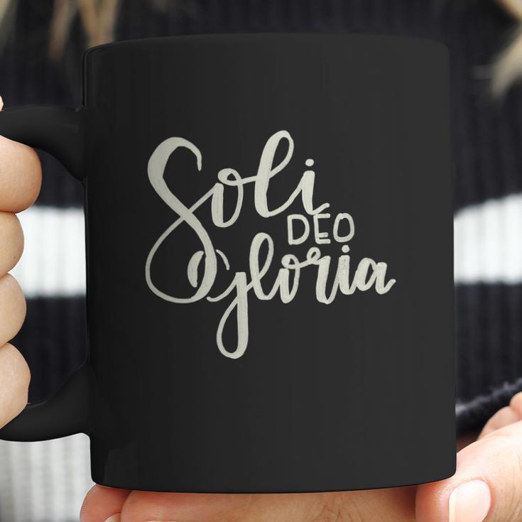 Soli Deo Gloria To The Glory Of God Alone Coffee Mug