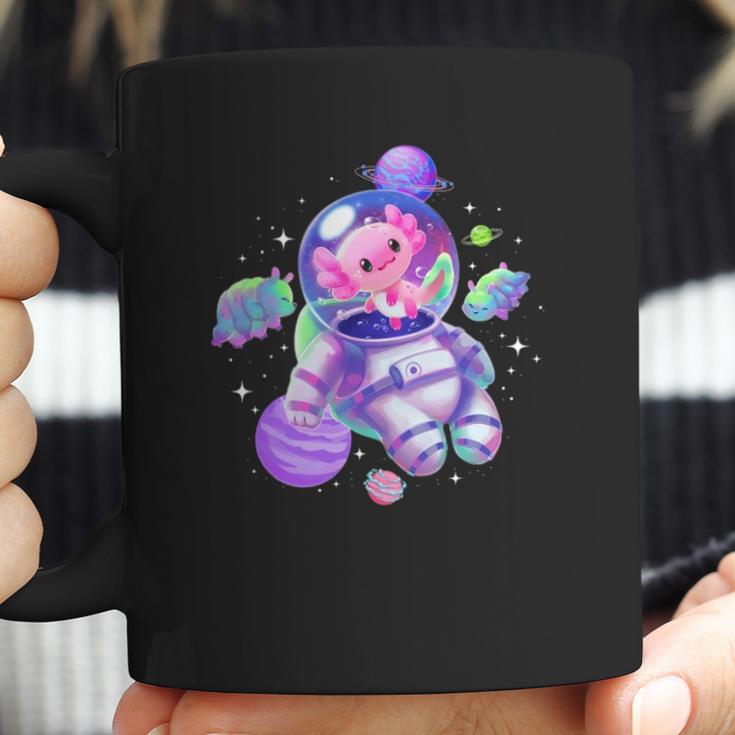 Space Axolotl Cute Kawaii Pastel Goth Funny Axolotl Lovers Coffee Mug