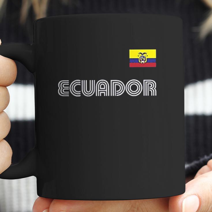 Spiritforged Apparel Ecuador Soccer Jersey Coffee Mug