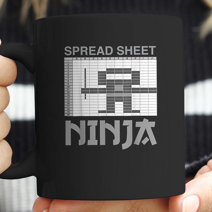 Spreadsheet Ninja Funny Office Party Excel Data Lover Coffee Mug