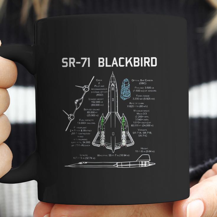 Sr71 Blackbird Specs Coffee Mug