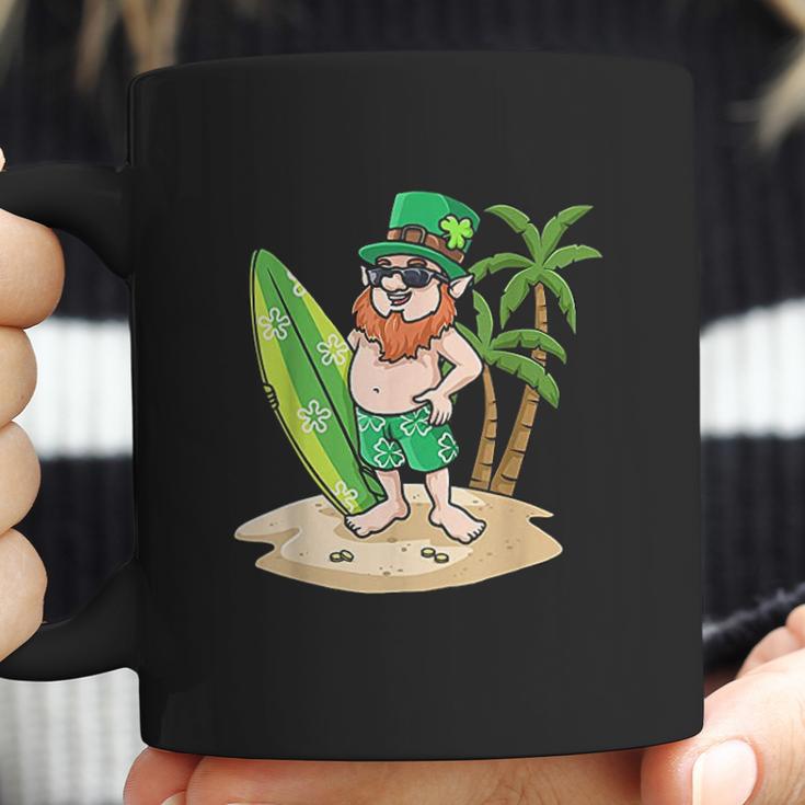 St Patricks Day Hawaiian For Men Leprechaun St Paddy Coffee Mug