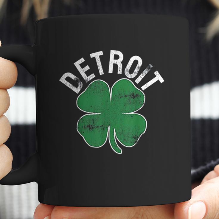 St Patricks Day Shamrock Detroit Michigan Coffee Mug