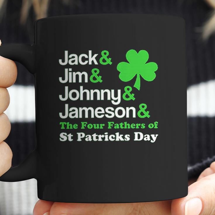 St Patricks Jack Jim Johnny Jameson The Four Fathers Coffee Mug